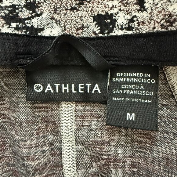 Athleta Salutation‎ Textured Jacket Size Medium Athleisure Activewear Running - Picture 8 of 8